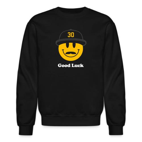 Good Luck Smiley - Unisex Crewneck Sweatshirt