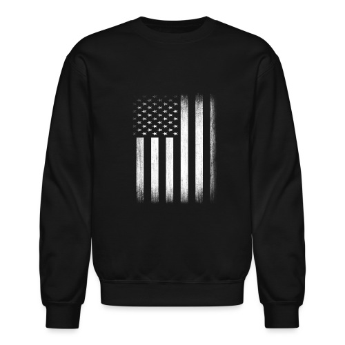 US Flag Distressed - Unisex Crewneck Sweatshirt