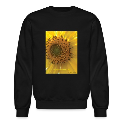 Flower Power One - Unisex Crewneck Sweatshirt