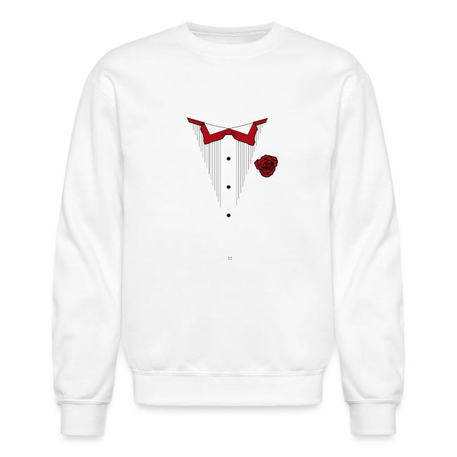 Tuxedo Shirt with Red bowtie