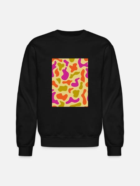 Camo - Unisex Crewneck Sweatshirt - black