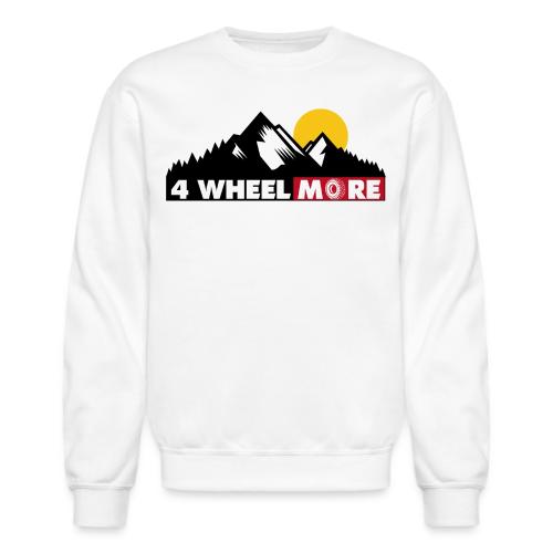 4 wheel More Logo - Unisex Crewneck Sweatshirt