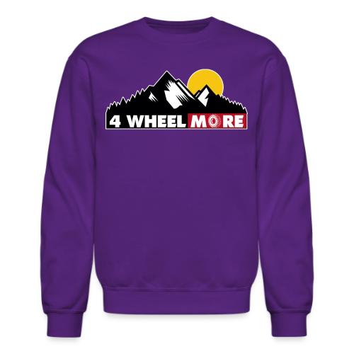 4 wheel More Logo - Unisex Crewneck Sweatshirt