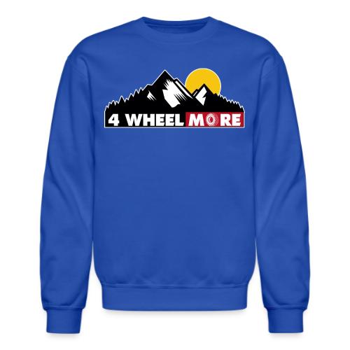 4 wheel More Logo - Unisex Crewneck Sweatshirt