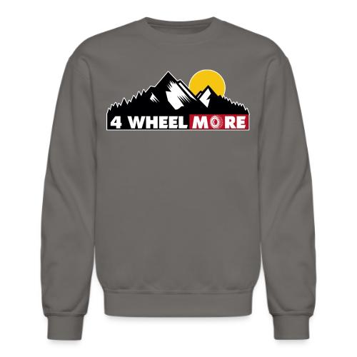 4 wheel More Logo - Unisex Crewneck Sweatshirt