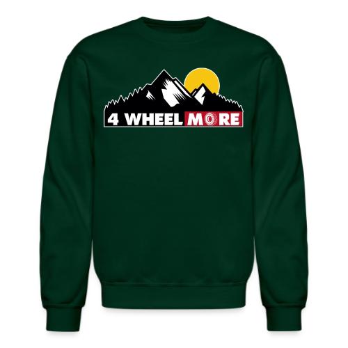4 wheel More Logo - Unisex Crewneck Sweatshirt