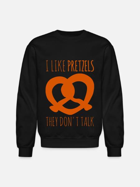 Pretzel Pretzels Bavaria - Unisex Crewneck Sweatshirt - black