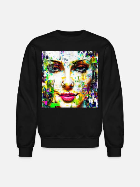 MY VOICE - Unisex Crewneck Sweatshirt - black