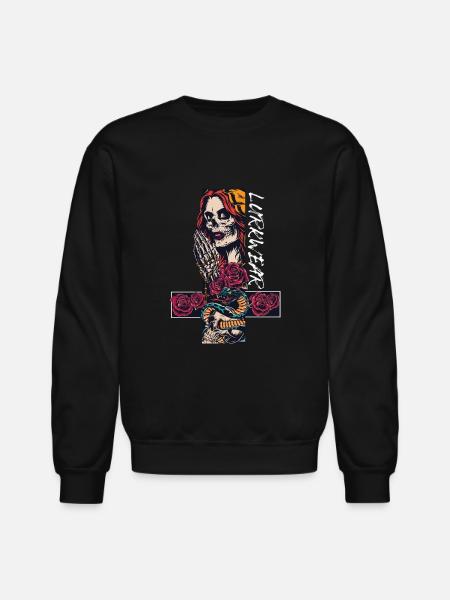 Sinners prayer - Unisex Crewneck Sweatshirt - black
