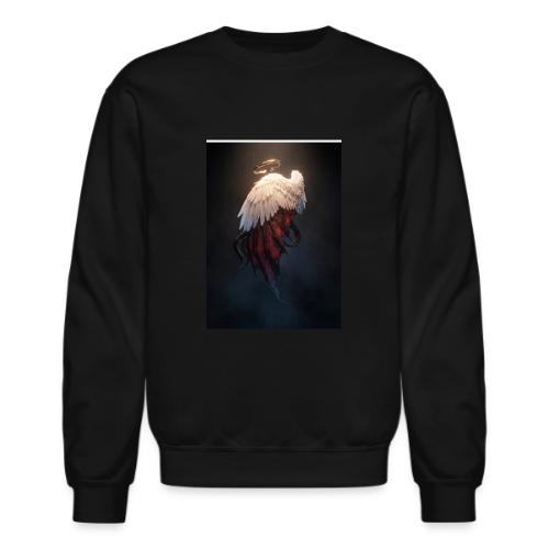 Angel vs Demon Wings Dark Aesthetic Gothic T-Shirt - Unisex Crewneck Sweatshirt