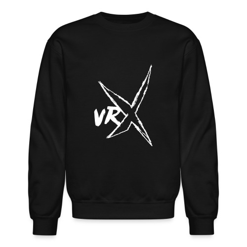 VRX logo WHITE - Unisex Crewneck Sweatshirt