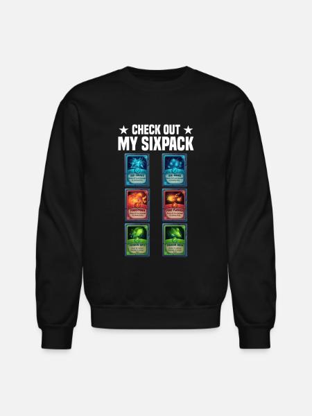 Trading cards - Unisex Crewneck Sweatshirt - black