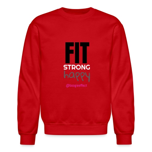 fit strong happy colour - Unisex Crewneck Sweatshirt