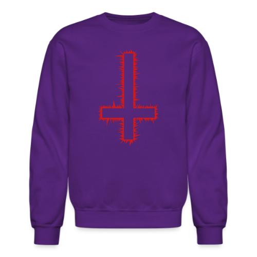Inverted Cross - Unisex Crewneck Sweatshirt