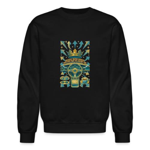 Backseat Driver T Shirt, Funny Dad Gift - Unisex Crewneck Sweatshirt