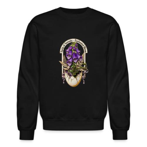 Spring Serenity Foxglove Tee, Easter Gift for wife - Unisex Crewneck Sweatshirt