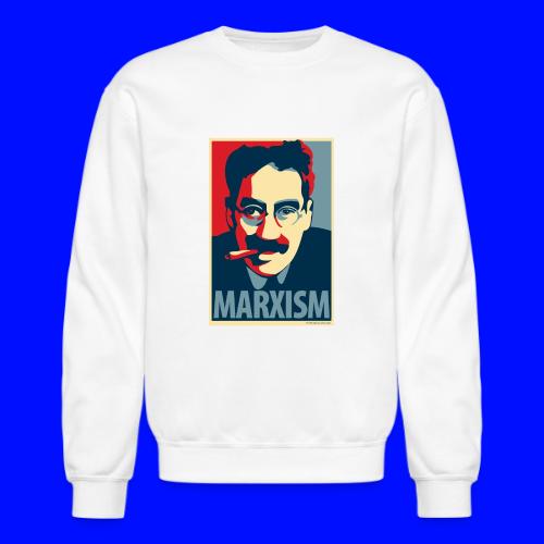 Marxism: Obama Poster Parody - Unisex Crewneck Sweatshirt
