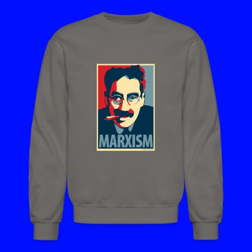 Marxism: Obama Poster Parody - Unisex Crewneck Sweatshirt