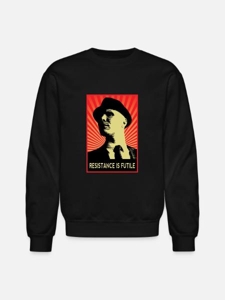 Observer Fringe - Unisex Crewneck Sweatshirt - black
