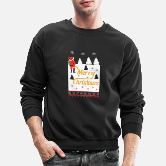 Ugly Christmas Sweater Peeing In The Snow' Unisex | Spreadshirt