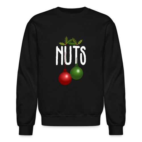 Chest Nuts Matching Chestnuts Funny Christmas - Unisex Crewneck Sweatshirt
