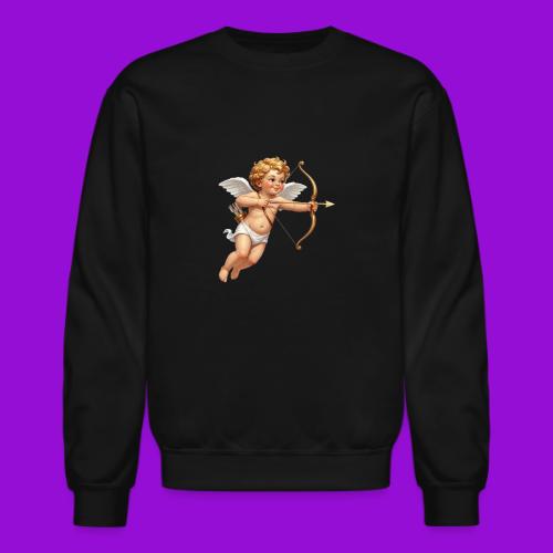 Cupid with twohearts set - Unisex Crewneck Sweatshirt