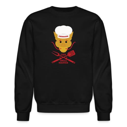 Firedragon Grill Master—Red Design - Unisex Crewneck Sweatshirt