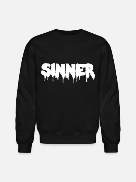 SINNER - Unisex Crewneck Sweatshirt - black