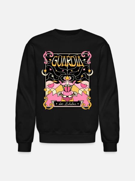 Star Guardian Girl - Unisex Crewneck Sweatshirt - black
