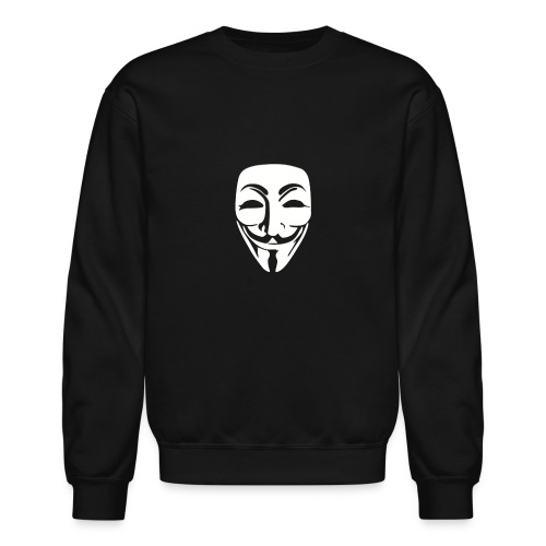 Anonymous Just Face gif - Unisex Crewneck Sweatshirt