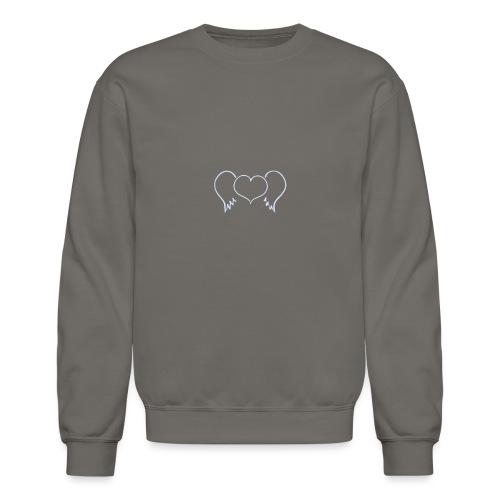 heart wings - Unisex Crewneck Sweatshirt