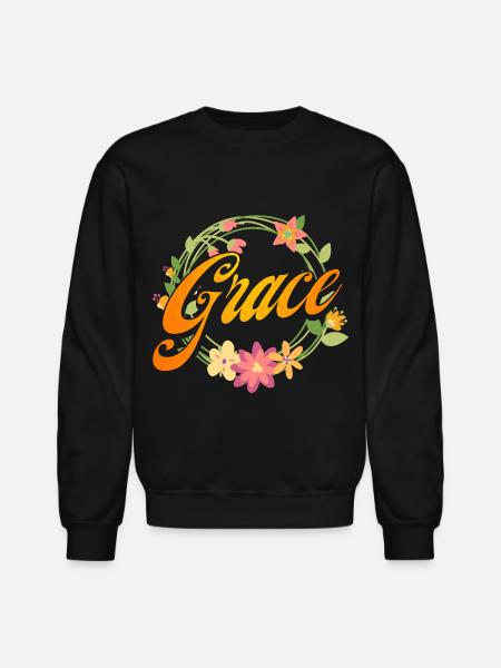 Religious Christian Inspirational Gift - Unisex Crewneck Sweatshirt - black