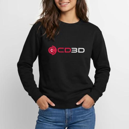 CD3D White Front/CinemaDraft Logo Back - Unisex Crewneck Sweatshirt