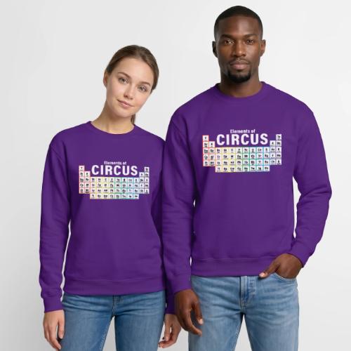 Periodic Table of Circus - Unisex Crewneck Sweatshirt