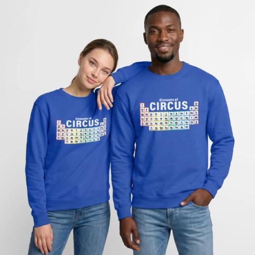 Periodic Table of Circus - Unisex Crewneck Sweatshirt