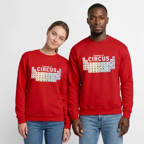 Periodic Table of Circus - Unisex Crewneck Sweatshirt