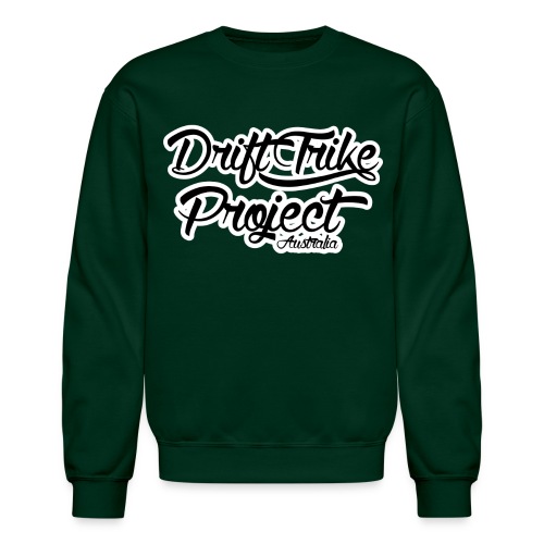 Drift Trike Project Back png - Unisex Crewneck Sweatshirt