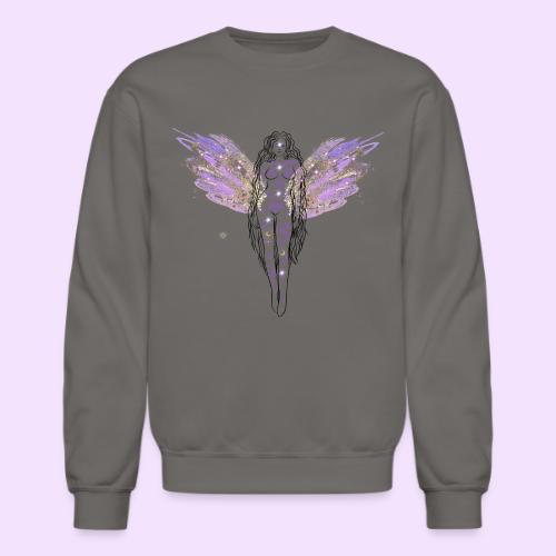 Angel Moon Goddess - Fairytale Design - Unisex Crewneck Sweatshirt
