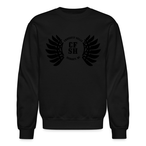 CFSH-Black - Unisex Crewneck Sweatshirt