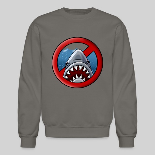 Beware of Sharks! - Unisex Crewneck Sweatshirt