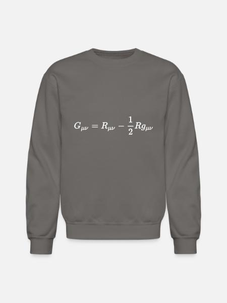 Tensor Of General Relativity - Unisex Crewneck Sweatshirt - asphalt gray