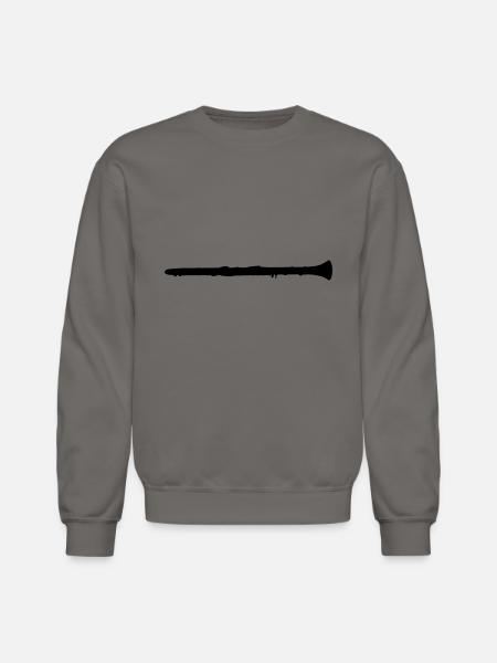 clarinet - Unisex Crewneck Sweatshirt - asphalt gray