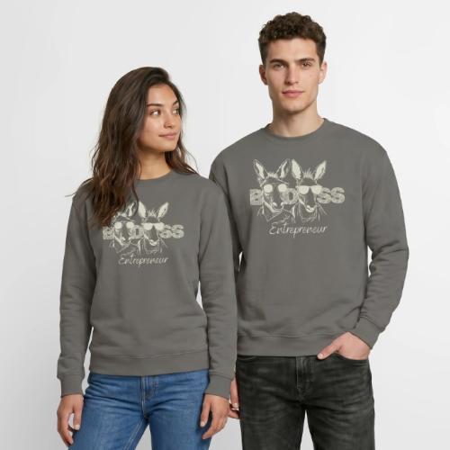 Bad Ass Entrepreneur Duo Light - Unisex Crewneck Sweatshirt