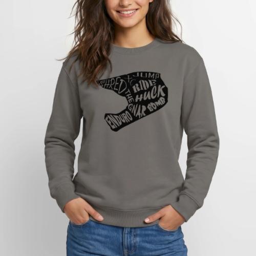 MTB Slang Helmet - Unisex Crewneck Sweatshirt