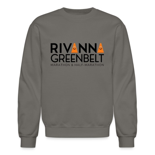 RIVANNA GREENBELT (all black text) - Unisex Crewneck Sweatshirt