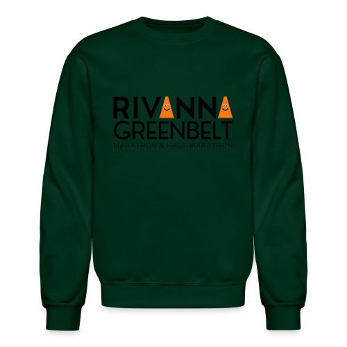 RIVANNA GREENBELT (all black text) - Unisex Crewneck Sweatshirt