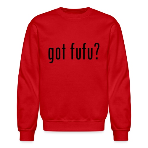 gotfufu-black - Unisex Crewneck Sweatshirt