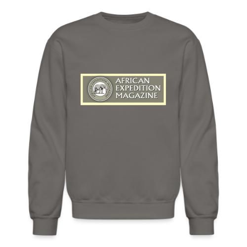 African Expedition Magazine Square - Unisex Crewneck Sweatshirt