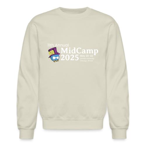 MidCamp 2025 T Shirt Dark - Unisex Crewneck Sweatshirt