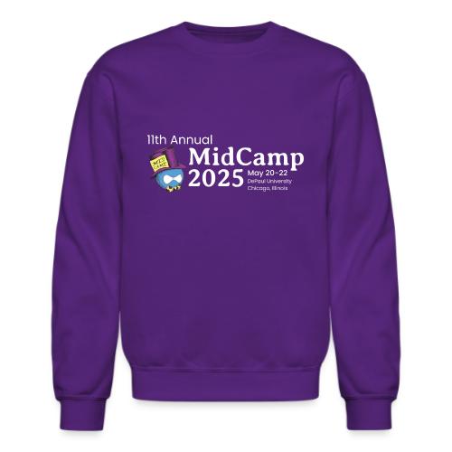 MidCamp 2025 T Shirt Dark - Unisex Crewneck Sweatshirt